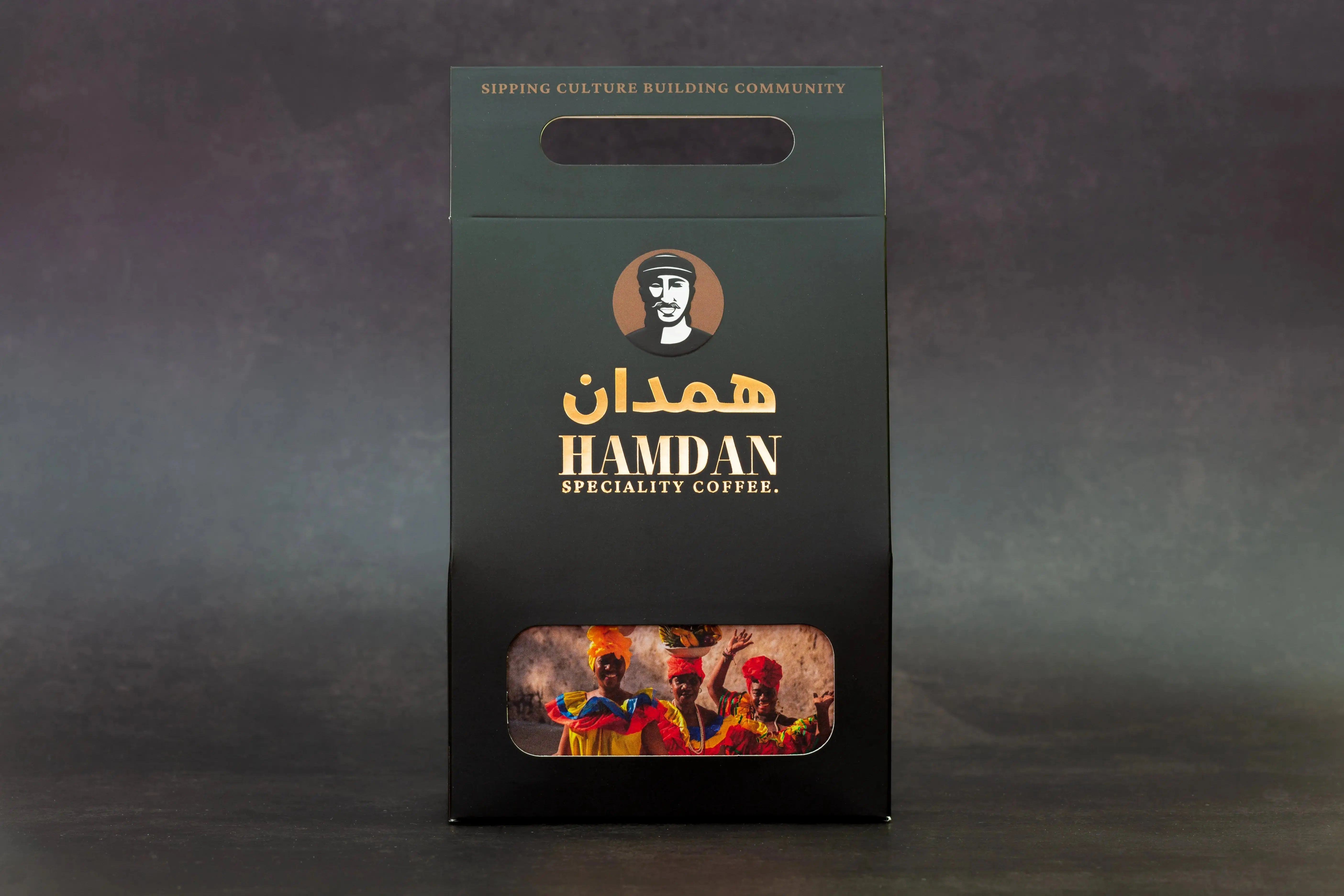 Hamdan Colombian Coffee Beans 200g single origin medium roast Arabica