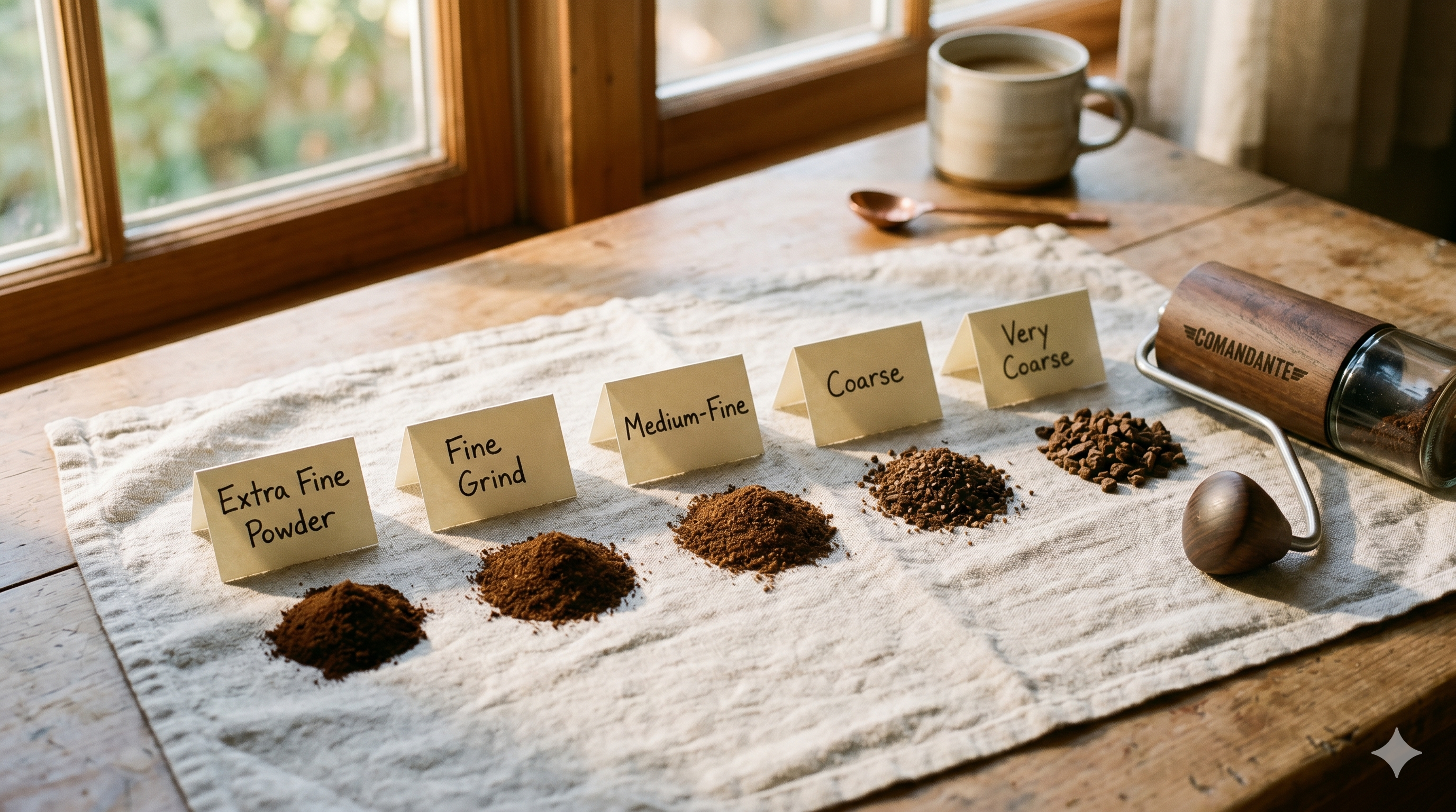 Coffee Grind Size Guide: Matching Grind to Brew Method Hamdan Coffee