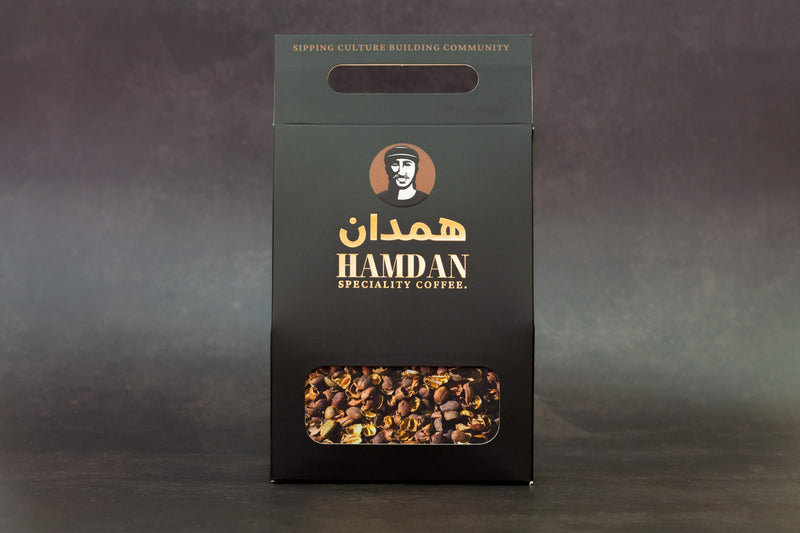 Hamdan Husk Coffee Cascara Qishr 200g pack dried coffee husk herbal tea