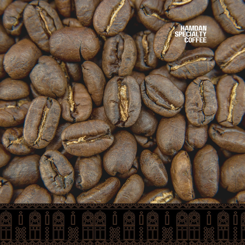 Colombian single origin coffee beans, medium roast Arabica with caramel and cocoa notes, smooth rich taste for espresso, French press and filter, 200g
