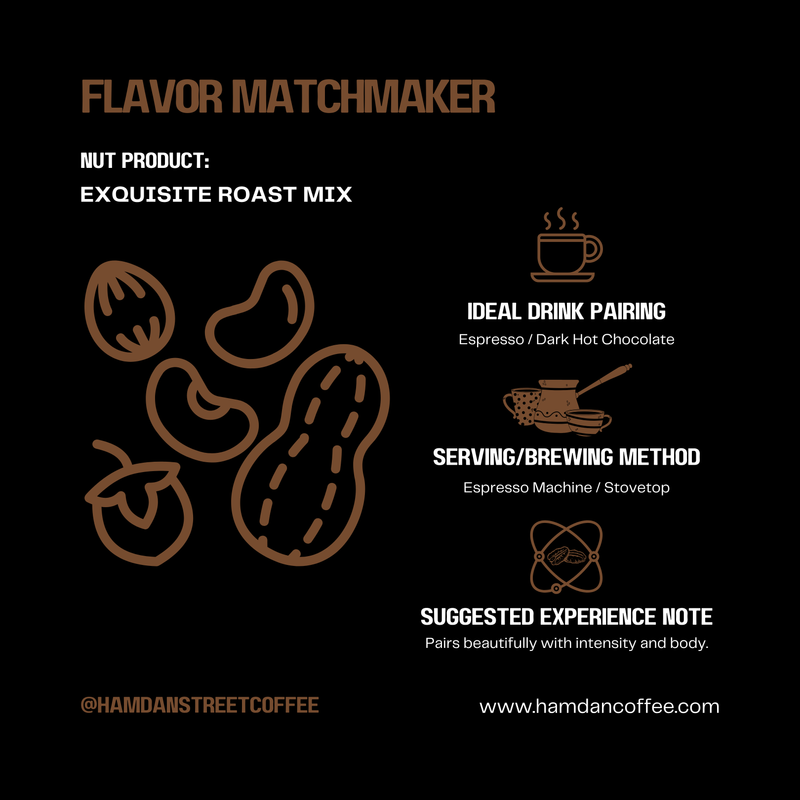 Exquisite Roast Mix Hamdan Coffee Nuts
