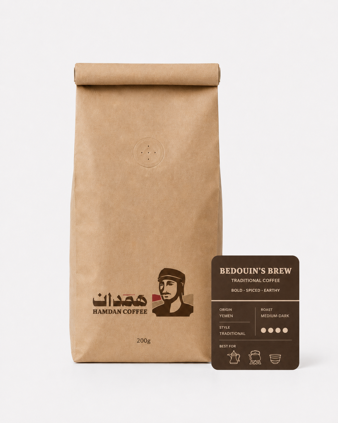 Bedouin’s Brew — Yemeni Ibrik Coffee Hamdan Coffee