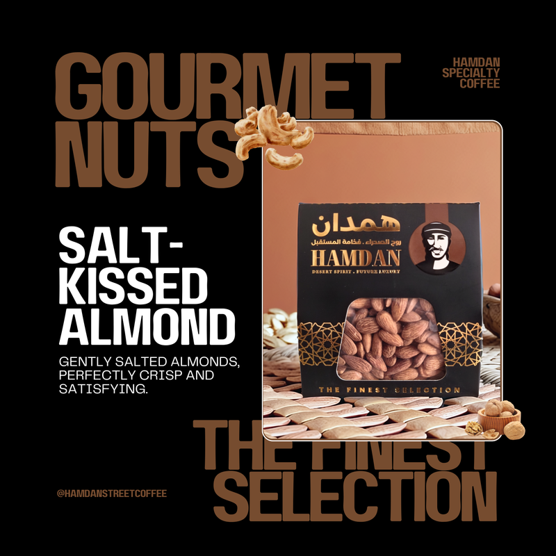 Salt-Kissed Almond Hamdan Coffee Nuts