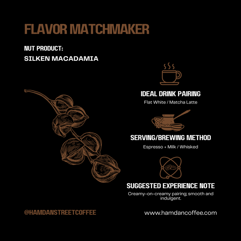 Silken Macadamia Hamdan Coffee Nuts
