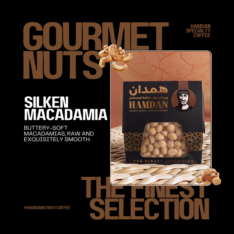 Hamdan macadamia nuts creamy buttery nuts 