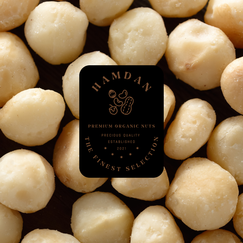 Hamdan Whole raw macadamia nuts
